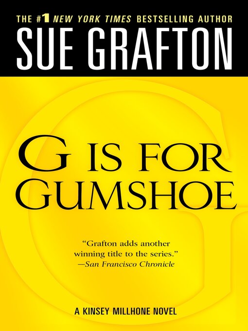 Title details for G is for Gumshoe by Sue Grafton - Wait list